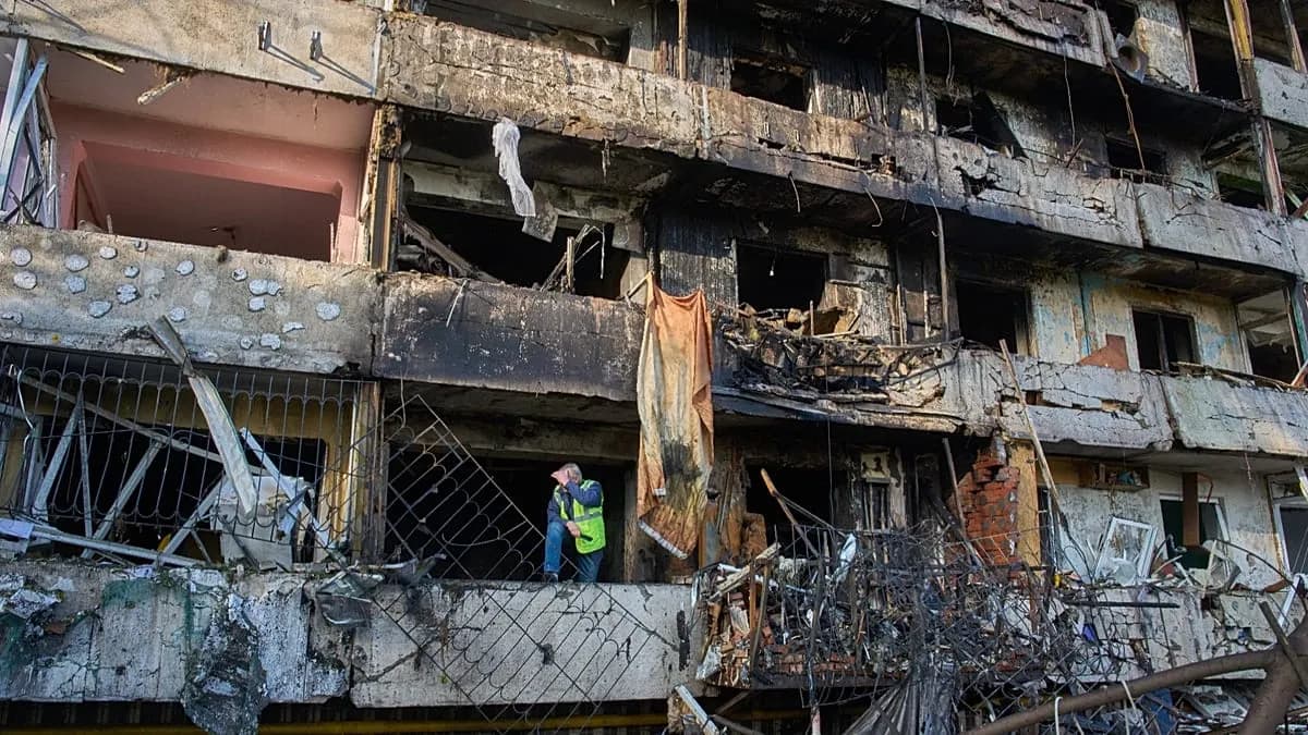 Russian Aerial Strikes Intensify as Ukraine-US Diplomatic Tensions Reach Breaking Point