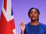 Kemi Badenoch stellt sich gegen Reform und Labour bei Parteitag