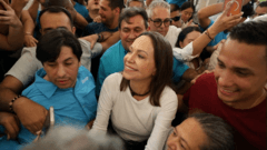 La líder opositora venezolana María Corina Machado regresa del exilio