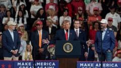 Trump califica a Irán de 'país loco' y promete una rápida resolución de las tensiones