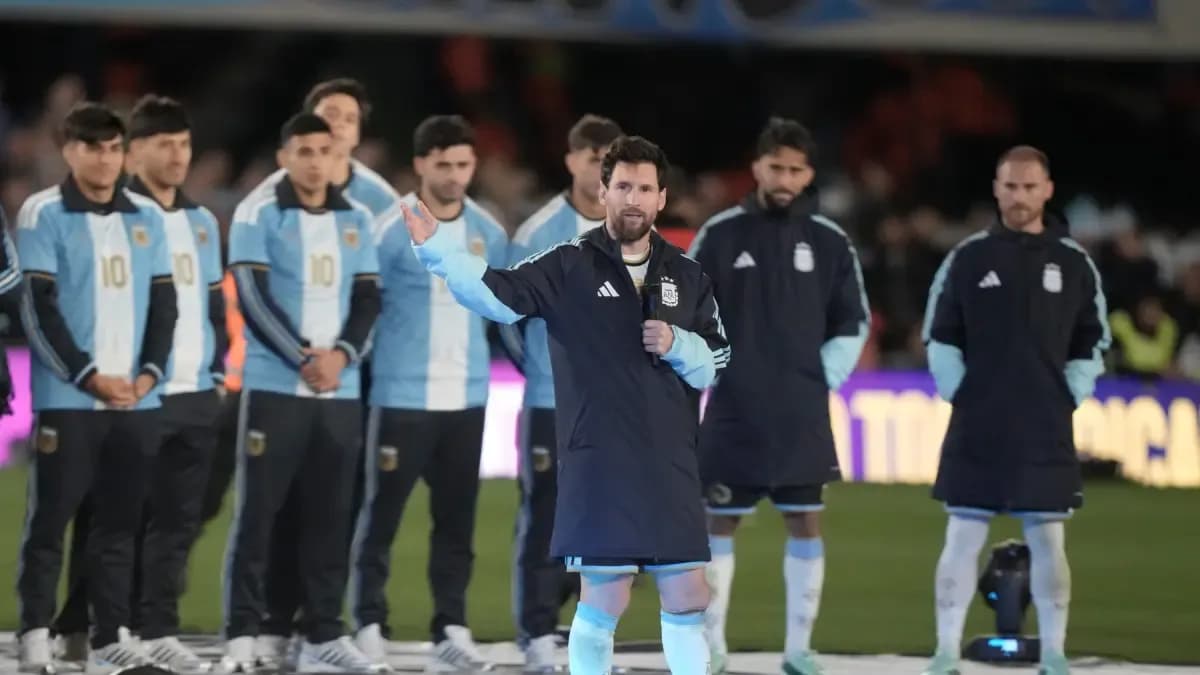 Lionel Messi verabschiedet sich emotional von der argentinischen Nationalmannschaft in Buenos Aires