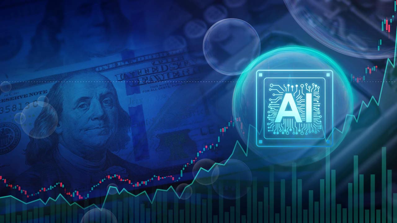 احتمال ۱۰ درصدی ترکیدن حباب هوش مصنوعی تا پایان سال در پلتفرم پلیمارکت