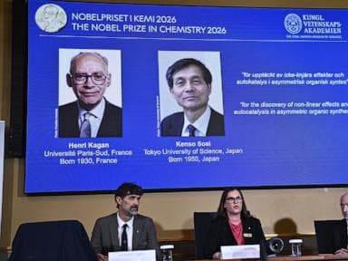 El Premio Nobel de Química será anunciado en Estocolmo