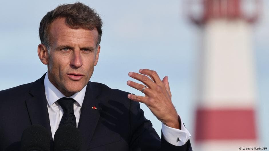 Macron advierte sobre la creciente dependencia industrial de Europa respecto a China