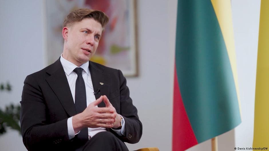 'Litvanya semaları NATO semalarıdır': DW, Litvanya Başbakanı Mindaugas Sinkevicius ile konuşuyor