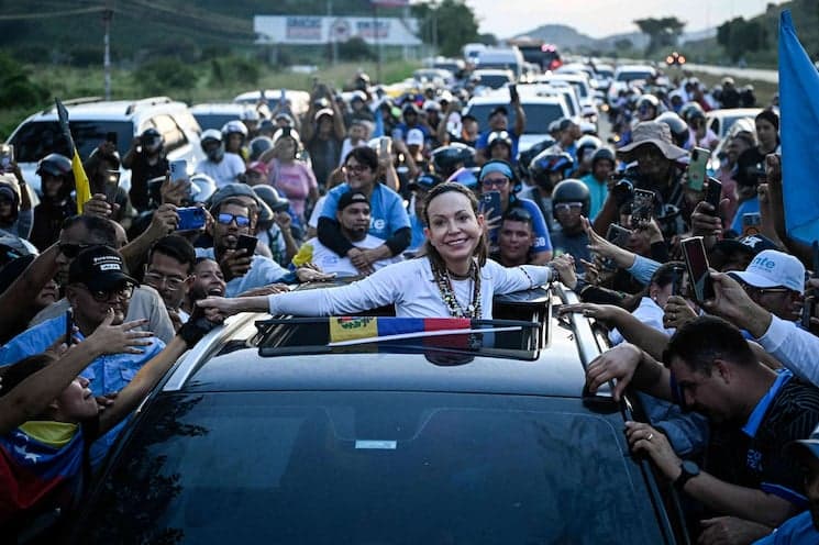 Venezuelan Opposition Leader Maria Corina Machado Returns From Exile