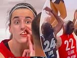 کیتلین کلارک خونآلود؛ ایندیانا فیور پس از نبرد تنشزا با لاسوگاس ایسز از پلیآف WNBA حذف شد