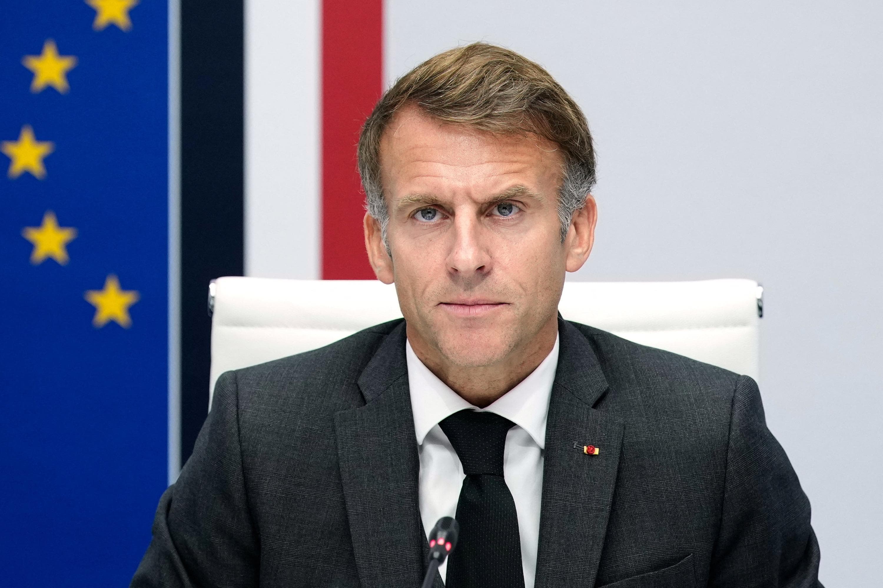 Le chef de l’État, Emmanuel Macron.
Teresa SUAREZ / REUTERS
