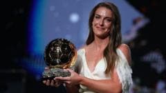 Image caption, Alexia Putellas won four trophies with Barcelona last season and 38 over the course of 14 years
